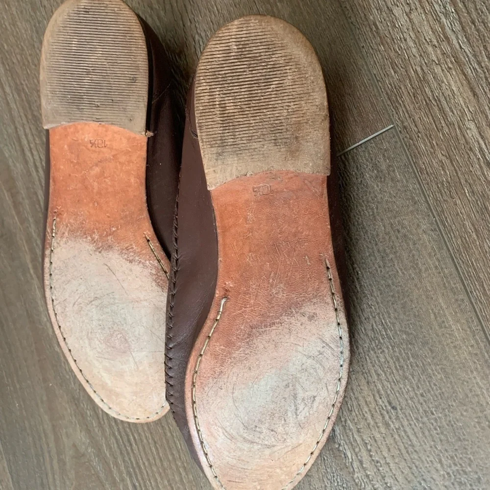 Brown Leather Loafers